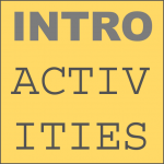 Intro activities