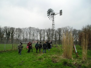 ferrocement water storage and the Kijito wind pump