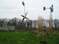 stormschade vierwiek windmolen